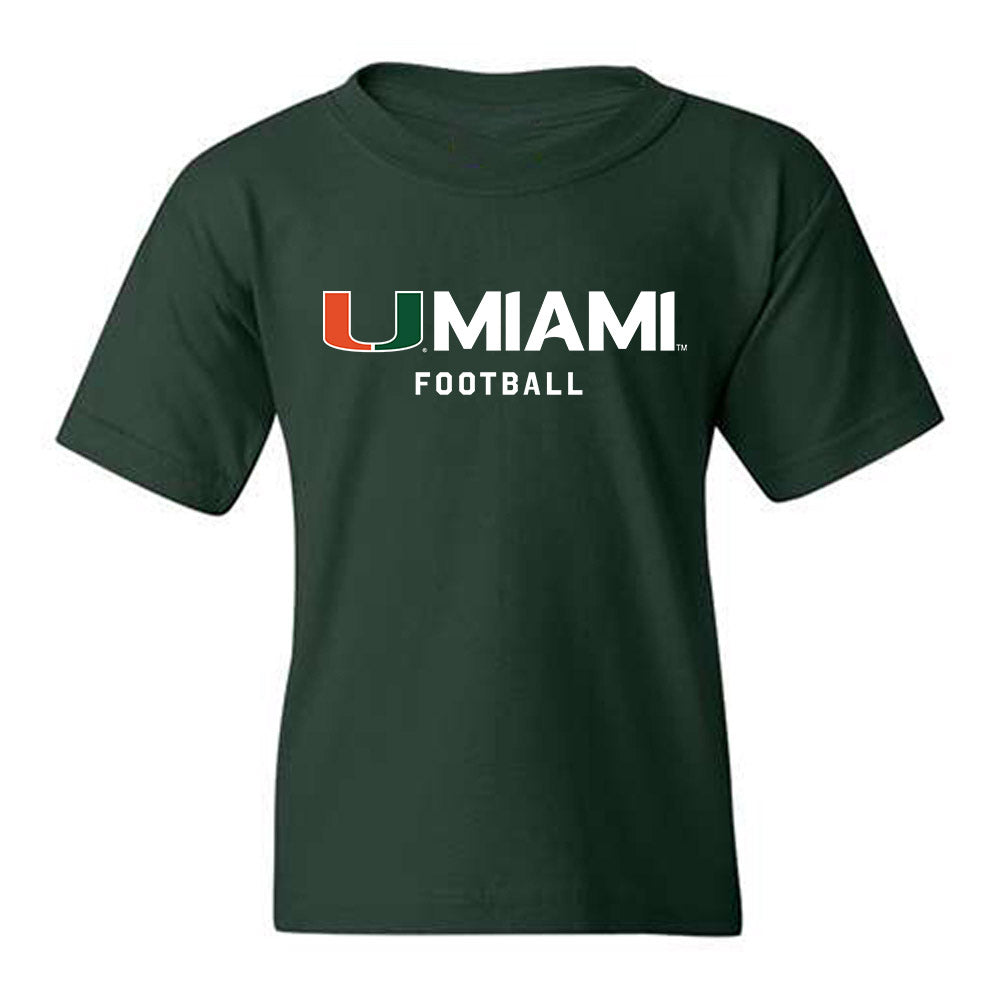 Miami - NCAA Football : Cooper Barkate - Classic Shersey Youth T-Shirt-1