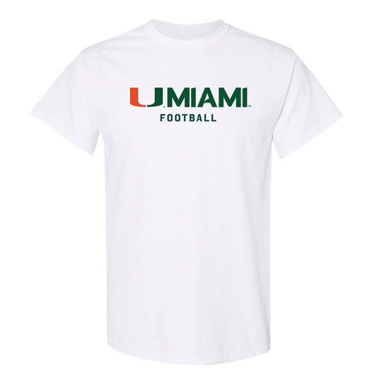 Miami - NCAA Football : Rueben Bain Jr - Classic Shersey T-Shirt-0