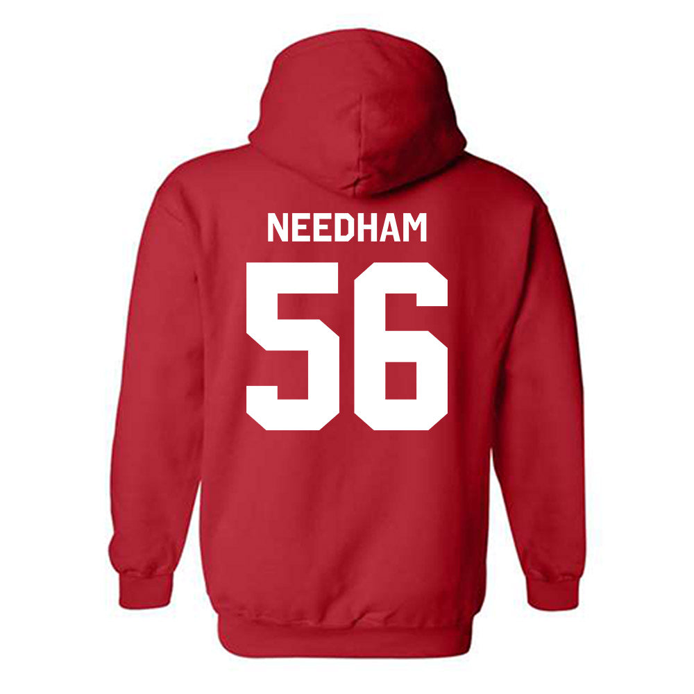 Rutgers - NCAA Football : Tyler Needham - Classic Shersey Hooded Sweatshirt-1