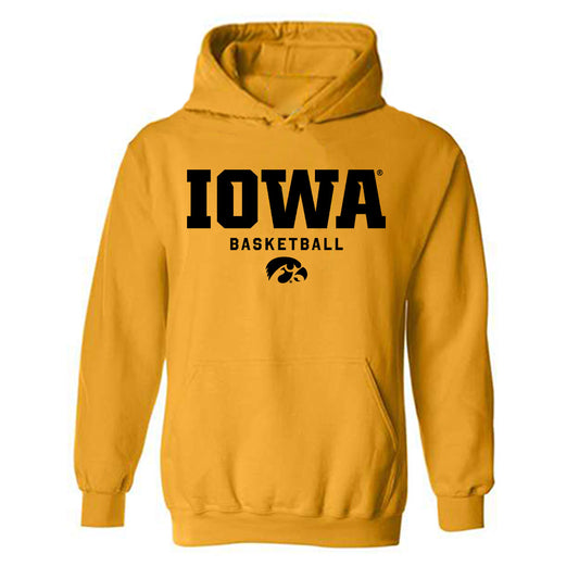 Iowa - NCAA Men's Basketball : Cam Manyawu - Classic Shersey Hooded Sweatshirt-0