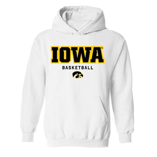 Iowa - NCAA Men's Basketball : Cam Manyawu - Classic Shersey Hooded Sweatshirt-0
