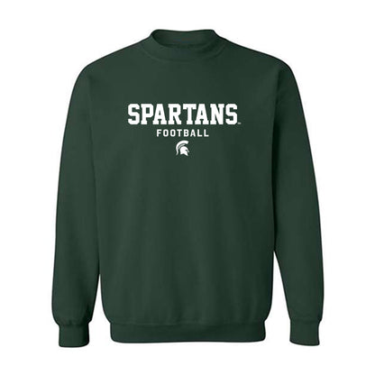 Michigan State - NCAA Football : Robert Wright Jr - Classic Shersey Crewneck Sweatshirt-0