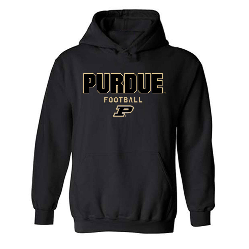 Purdue - NCAA Football : Denylon Morrissette - Classic Shersey Hooded Sweatshirt-0