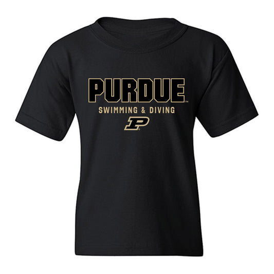 Purdue - NCAA Women's Swimming & Diving : Kate Mouser - Classic Shersey Youth T-Shirt-0