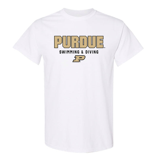 Purdue - NCAA Women's Swimming & Diving : Kate Mouser - Classic Shersey T-Shirt-0