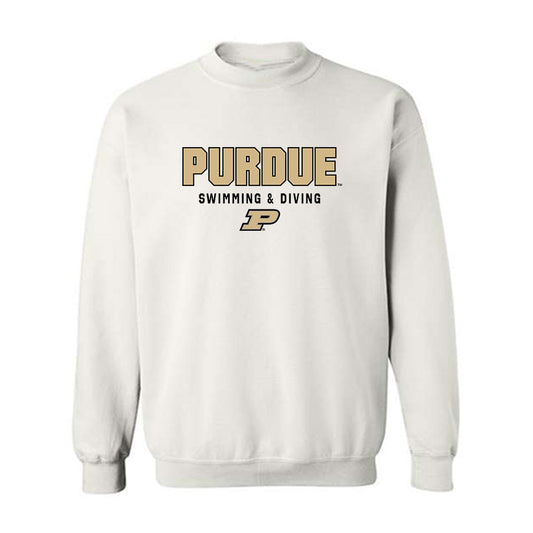 Purdue - NCAA Women's Swimming & Diving : Kate Mouser - Classic Shersey Crewneck Sweatshirt-0