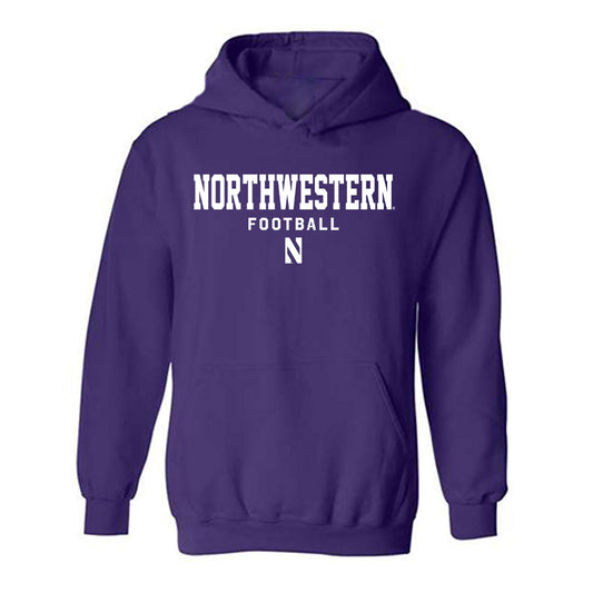 Northwestern - NCAA Football : Payton Roth - Classic Shersey Hooded Sweatshirt-0