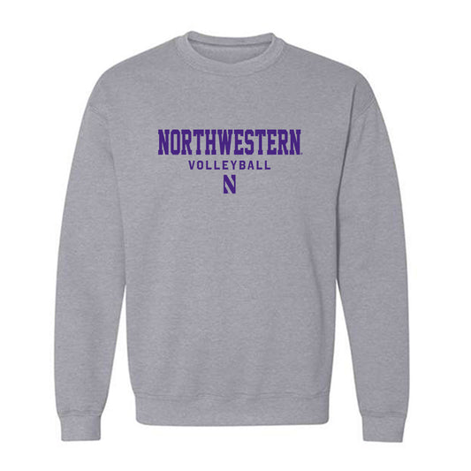 Northwestern - NCAA Women's Volleyball : Lauren Carter - Classic Shersey Crewneck Sweatshirt-0