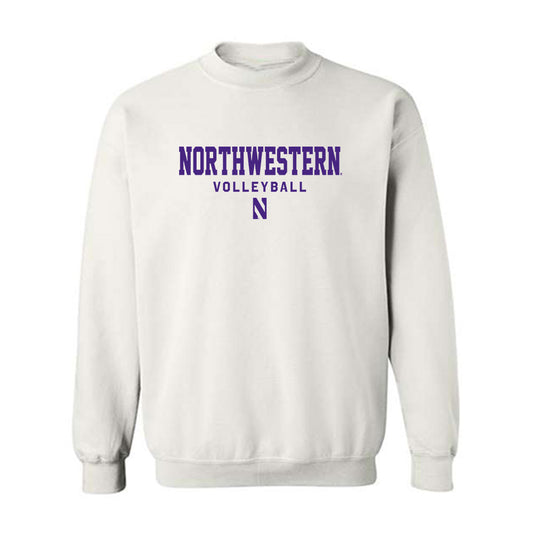 Northwestern - NCAA Women's Volleyball : Ellie Stiernagle - Classic Shersey Crewneck Sweatshirt-0