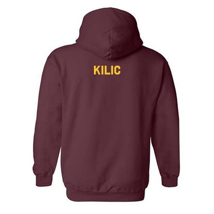 Arizona State - NCAA Wrestling : Michael Kilic - Classic Shersey Hooded Sweatshirt-1