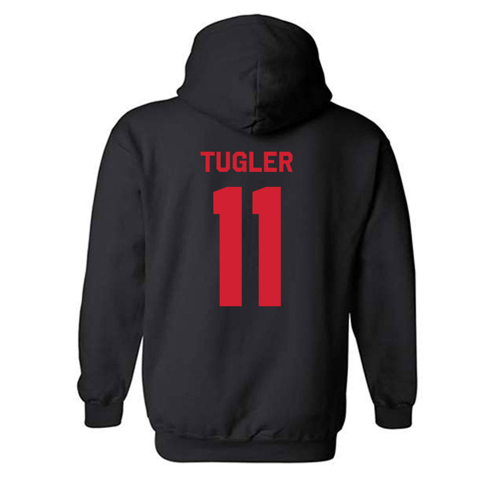 Houston - NCAA Men's Basketball : Joseph Tugler - Classic Shersey Hooded Sweatshirt-1