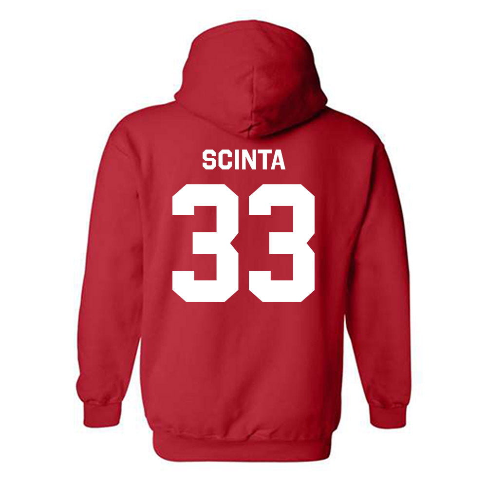 Houston - NCAA Baseball : Christopher Scinta - Classic Shersey Hooded Sweatshirt-1