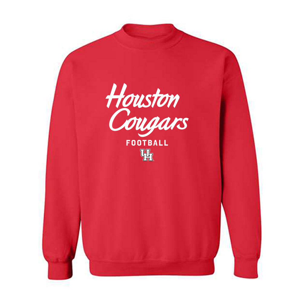 Houston - NCAA Football : Zane Smith - Classic Shersey Crewneck Sweatshirt-0