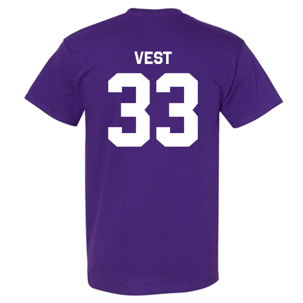 TCU - NCAA Women's Soccer : Grace Vest - Classic Shersey T-Shirt-3
