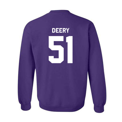 TCU - NCAA Football : Coltin Deery - Classic Shersey Crewneck Sweatshirt-1