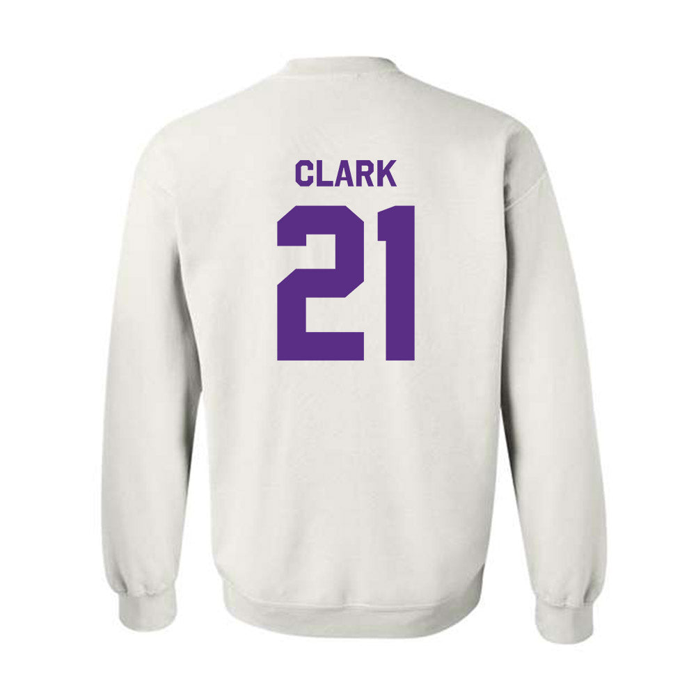 TCU - NCAA Football : Bud Clark - Classic Shersey Crewneck Sweatshirt-1