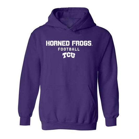 TCU - NCAA Football : Coltin Deery - Classic Shersey Hooded Sweatshirt-0
