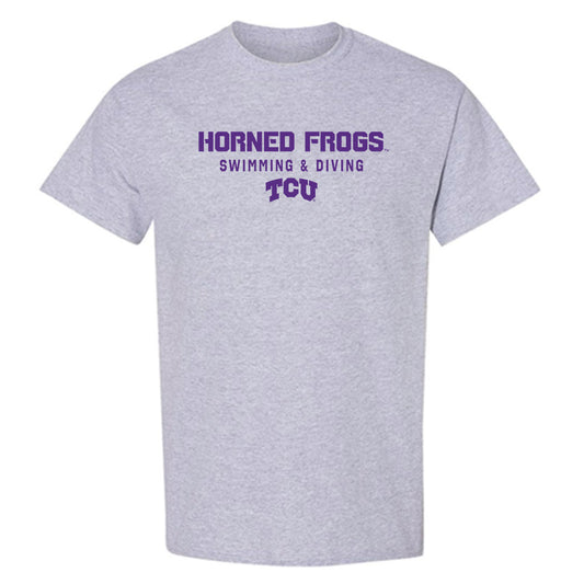 TCU - NCAA Women's Swimming & Diving : Nina Vadovicova - Classic Shersey T-Shirt-0
