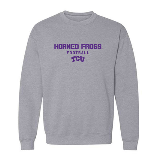 TCU - NCAA Football : Bud Clark - Classic Shersey Crewneck Sweatshirt-0