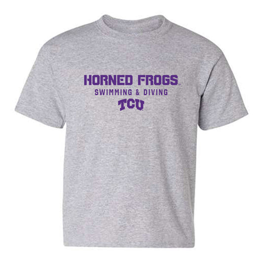 TCU - NCAA Women's Swimming & Diving : Nina Vadovicova - Classic Shersey Youth T-Shirt-0