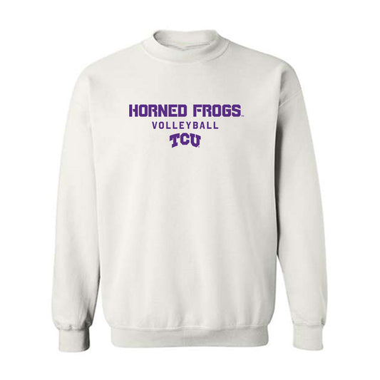 TCU - NCAA Women's Volleyball : Blaykli Bobik - Classic Shersey Crewneck Sweatshirt-0