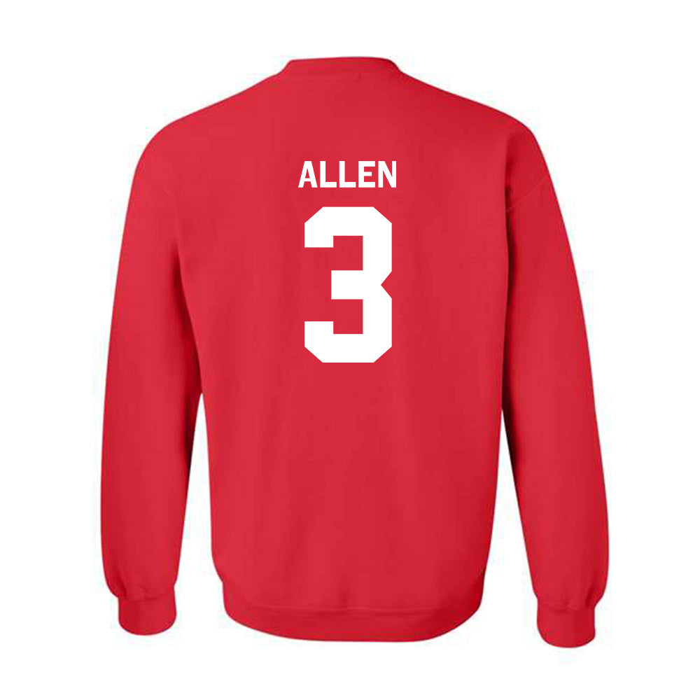 Georgia - NCAA Football : CJ Allen - Classic Shersey Crewneck Sweatshirt-1
