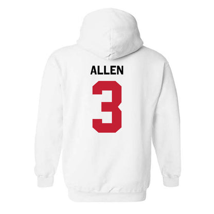 Georgia - NCAA Football : CJ Allen - Classic Shersey Hooded Sweatshirt-1