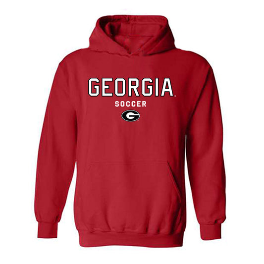 Georgia - NCAA Women's Soccer : Mona Childs - Classic Shersey Hooded Sweatshirt-0