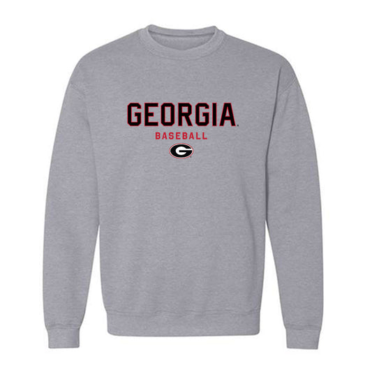Georgia - NCAA Baseball : Lucas Morici - Classic Shersey Crewneck Sweatshirt-0