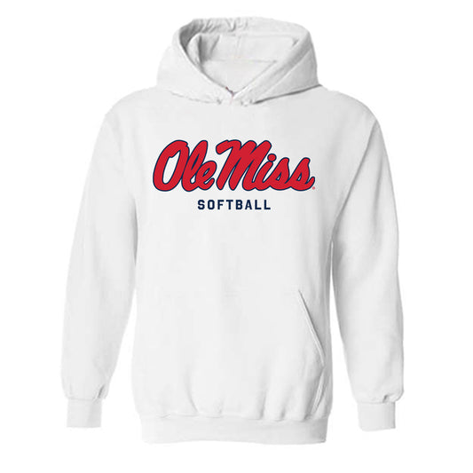 Ole Miss - NCAA Softball : Sydney Shiller - Classic Shersey Hooded Sweatshirt-0