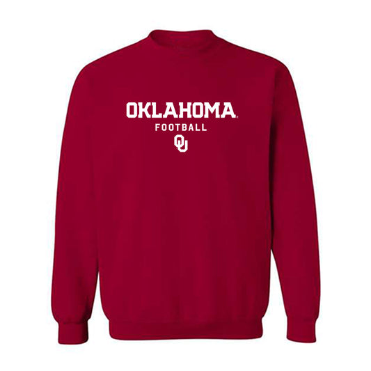 Oklahoma - NCAA Football : Kenneth Wermy - Classic Shersey Crewneck Sweatshirt-0