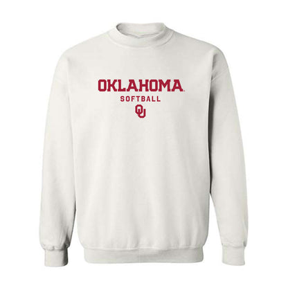 Oklahoma - NCAA Softball : Nelly McEnroe-Marinas - Classic Shersey Crewneck Sweatshirt-0