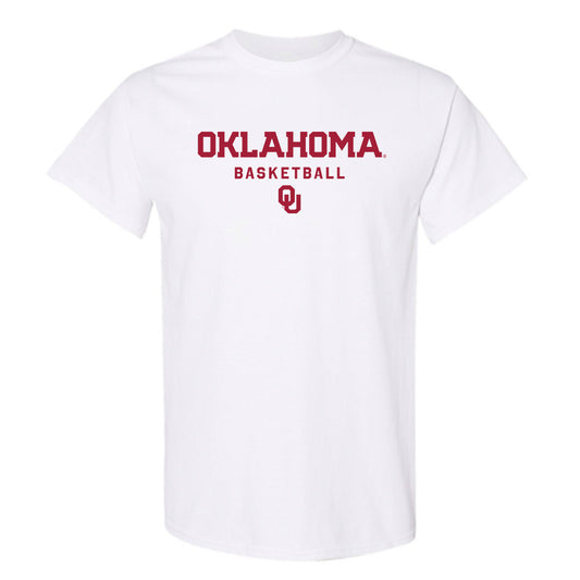 Oklahoma - NCAA Men's Basketball : Jake Hansen - Classic Shersey T-Shirt-0
