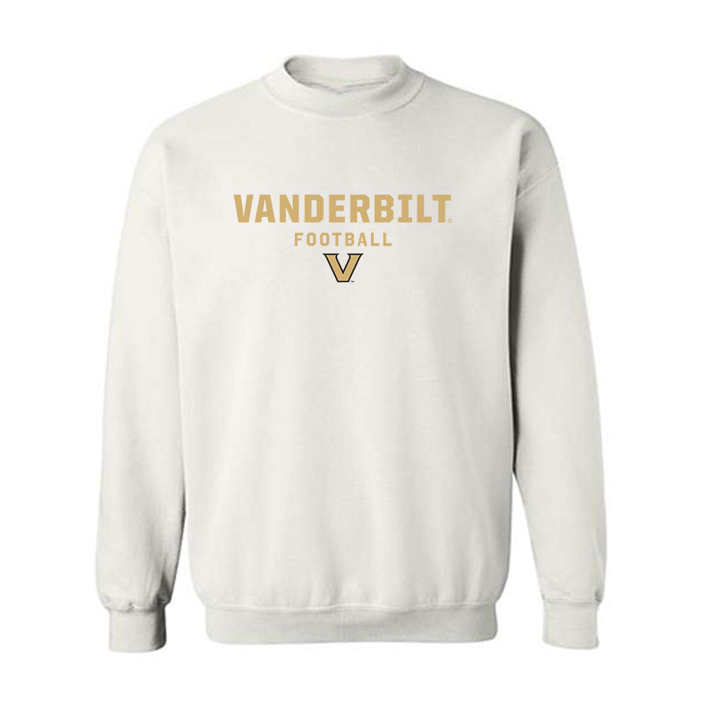 Vanderbilt - NCAA Football : Trent Hudson - Classic Shersey Crewneck Sweatshirt-0