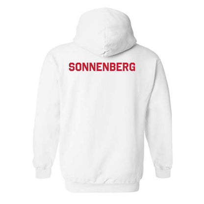 New Mexico - NCAA Men's Golf : Clark Sonnenberg - Classic Shersey Hooded Sweatshirt-1