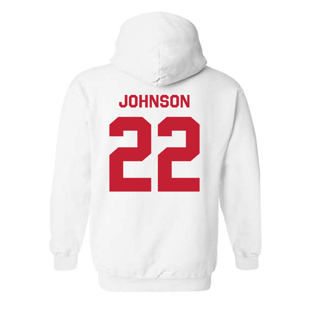New Mexico - NCAA Football : Dimitri Johnson - Classic Shersey Hooded Sweatshirt-1