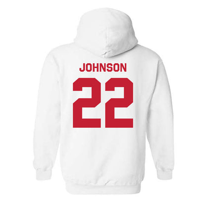 New Mexico - NCAA Football : Dimitri Johnson - Classic Shersey Hooded Sweatshirt-1