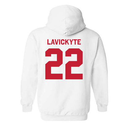 New Mexico - NCAA Women's Volleyball : Liepa Lavickyte - Classic Shersey Hooded Sweatshirt-1