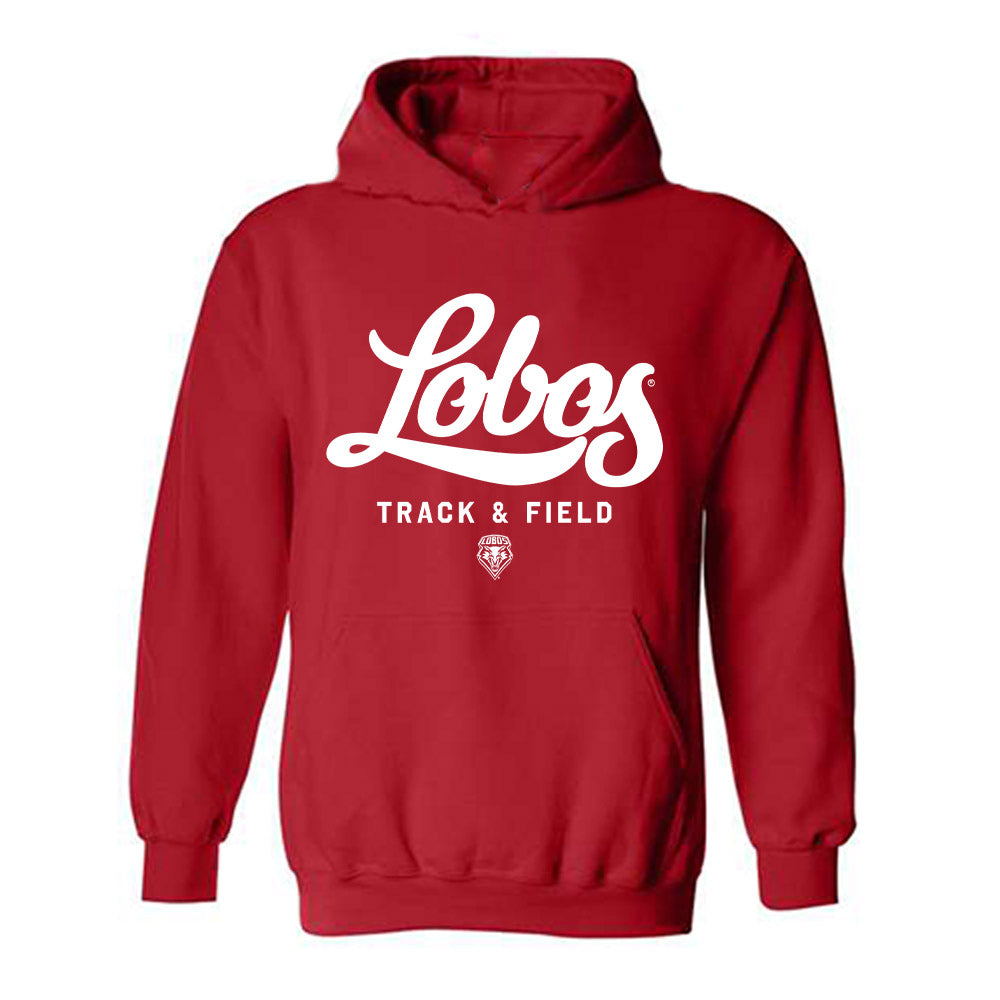 New Mexico - NCAA Men's Track & Field : Charles Pizzeck - Classic Shersey Hooded Sweatshirt-0