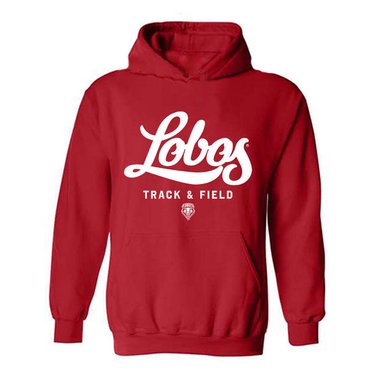 New Mexico - NCAA Men's Track & Field : Charles Pizzeck - Classic Shersey Hooded Sweatshirt-0