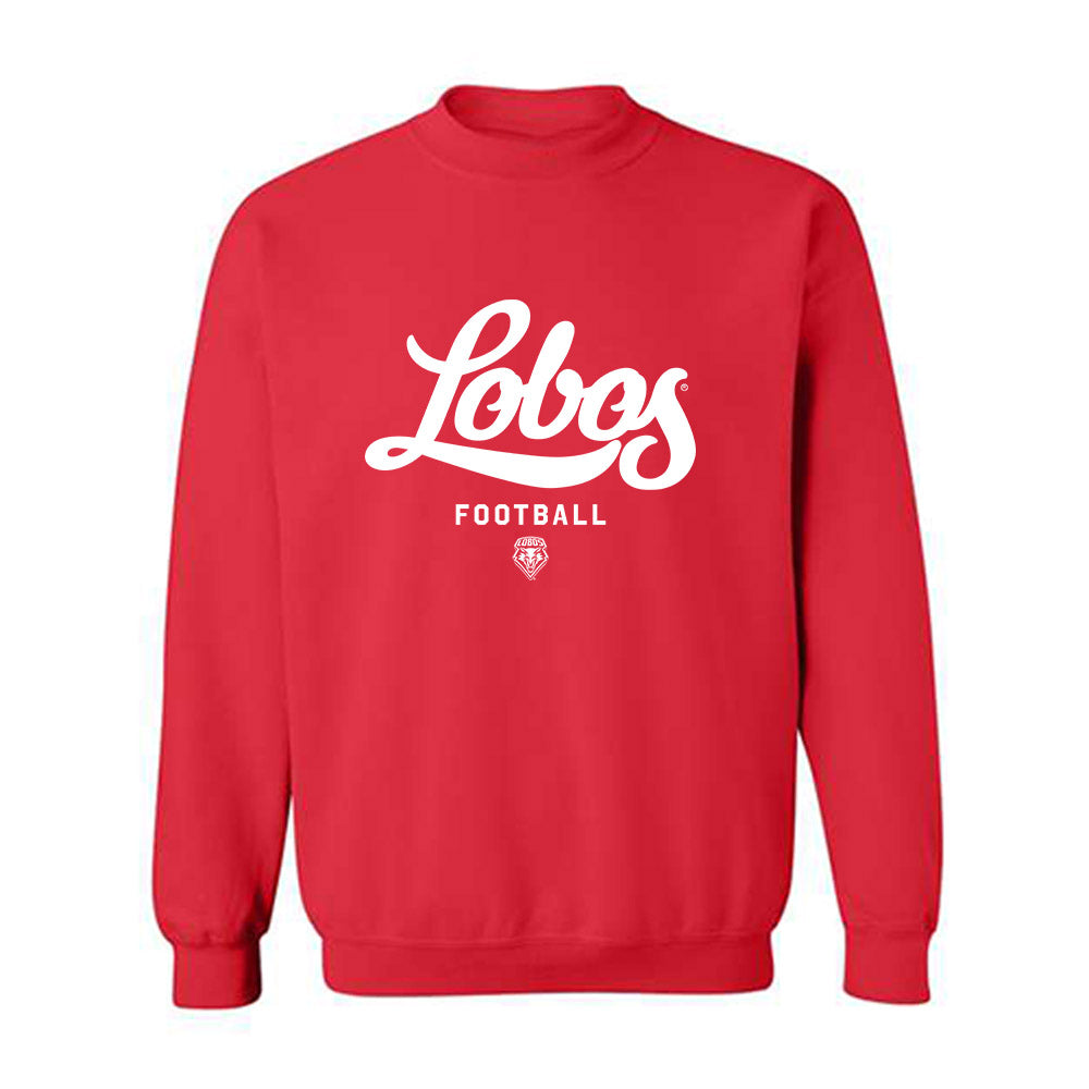 New Mexico - NCAA Football : Miles Williams - Classic Shersey Crewneck Sweatshirt-0