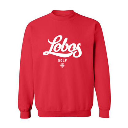 New Mexico - NCAA Men's Golf : Oliver Cage - Classic Shersey Crewneck Sweatshirt-0