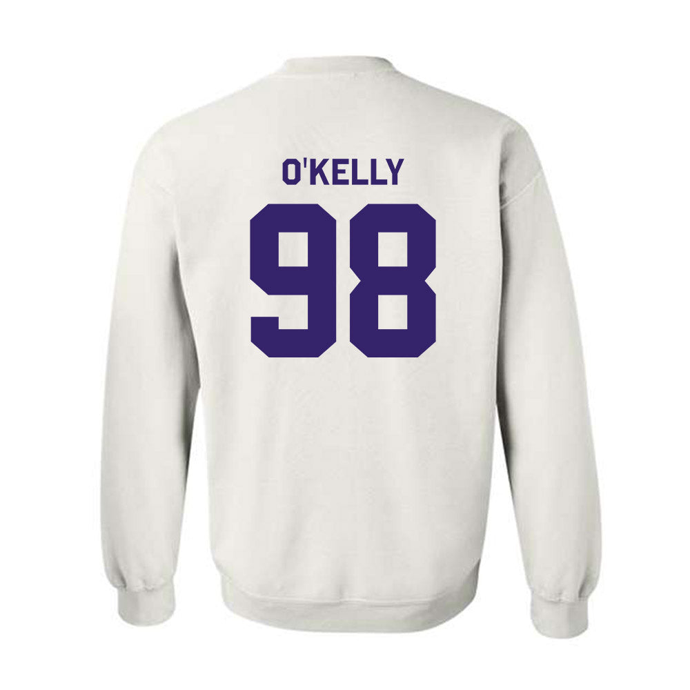 JMU - Football Alumni : Harry O'Kelly - Classic Shersey Crewneck Sweatshirt-1