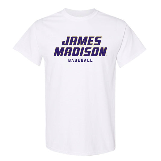 JMU - NCAA Baseball : Jonathan Strohecker - Classic Shersey T-Shirt-0