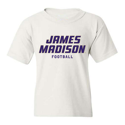 JMU - NCAA Football : Evan Bushong - Classic Shersey Youth T-Shirt-0