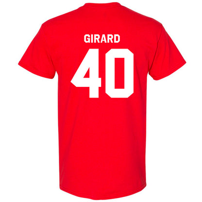 Illinois State - NCAA Baseball : Nolan Girard - Classic Shersey T-Shirt-1