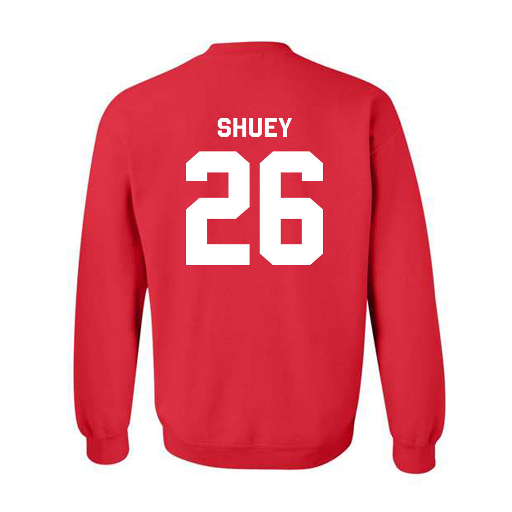 Illinois State - NCAA Baseball : John Shuey - Classic Shersey Crewneck Sweatshirt-1