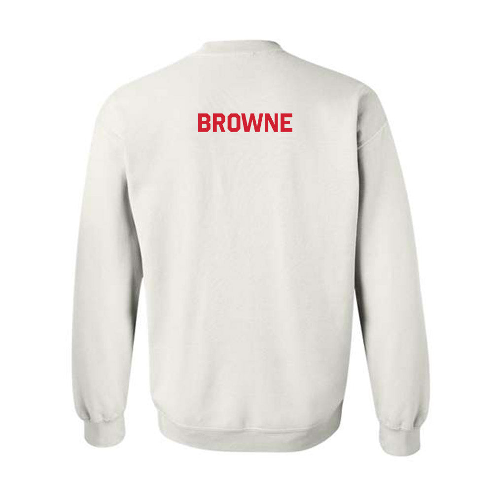 Illinois State - NCAA Women's Track & Field : Nya Browne - Classic Shersey Crewneck Sweatshirt-1