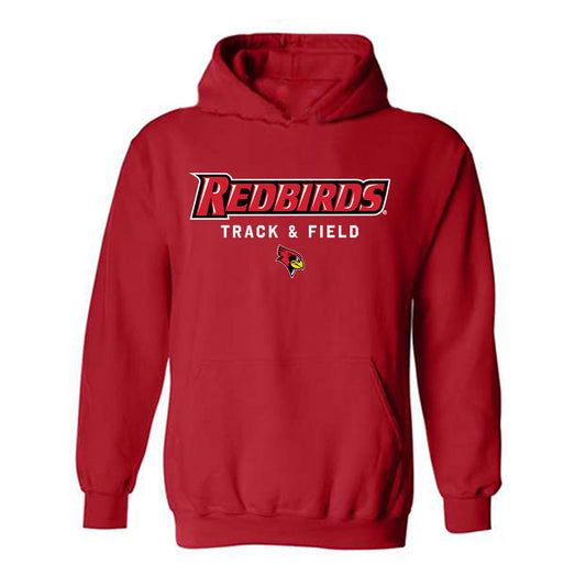 Illinois State - NCAA Women's Track & Field : Nya Browne - Classic Shersey Hooded Sweatshirt-0