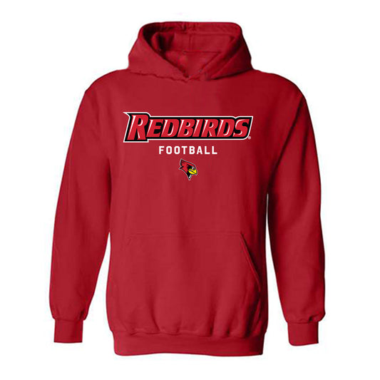 Illinois State - NCAA Football : Will Strong - Classic Shersey Hooded Sweatshirt-0
